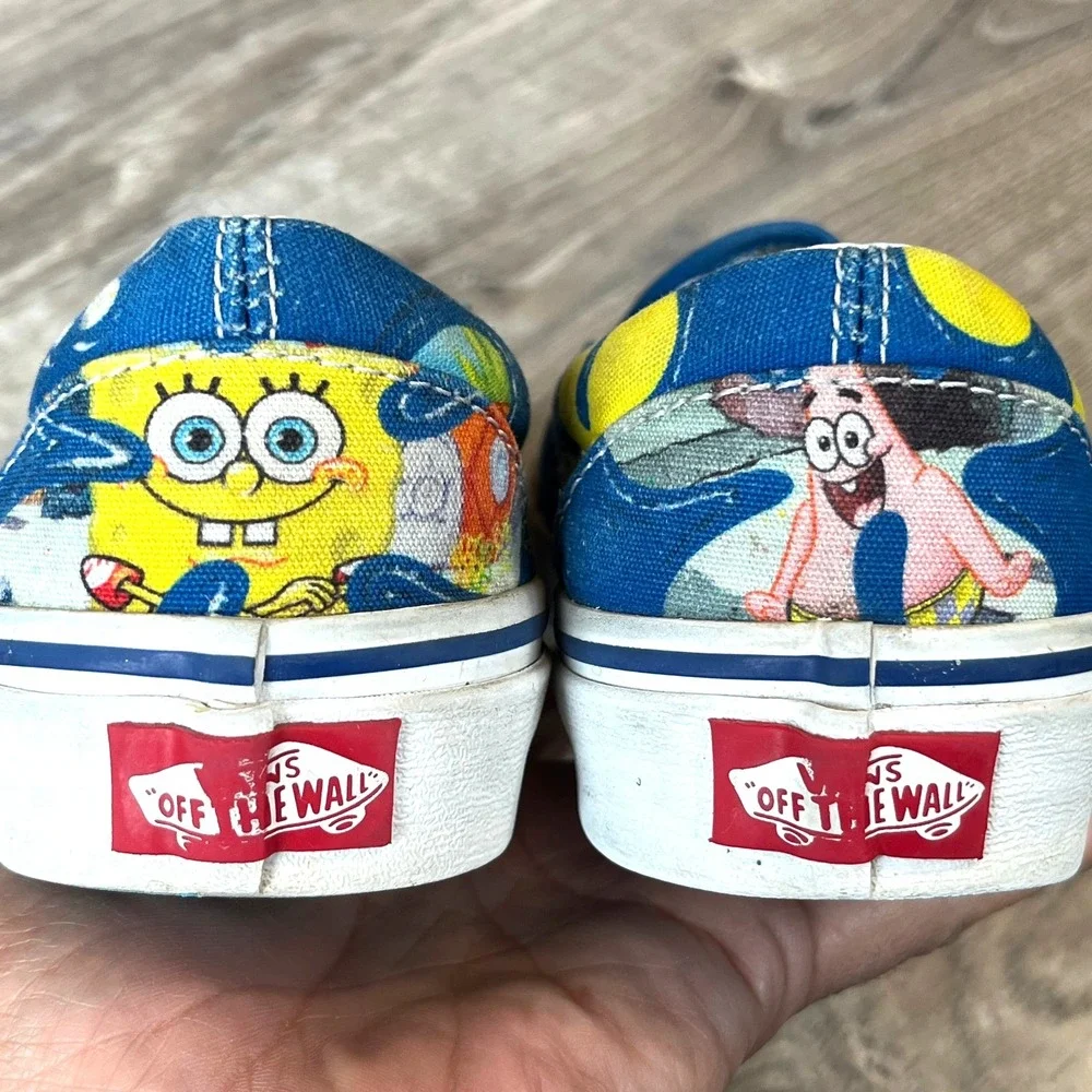 Vans x Sponge Bob Squarepants AlohaBob Blue Tropical Womens 5.5 Mens 4 EU 35‎